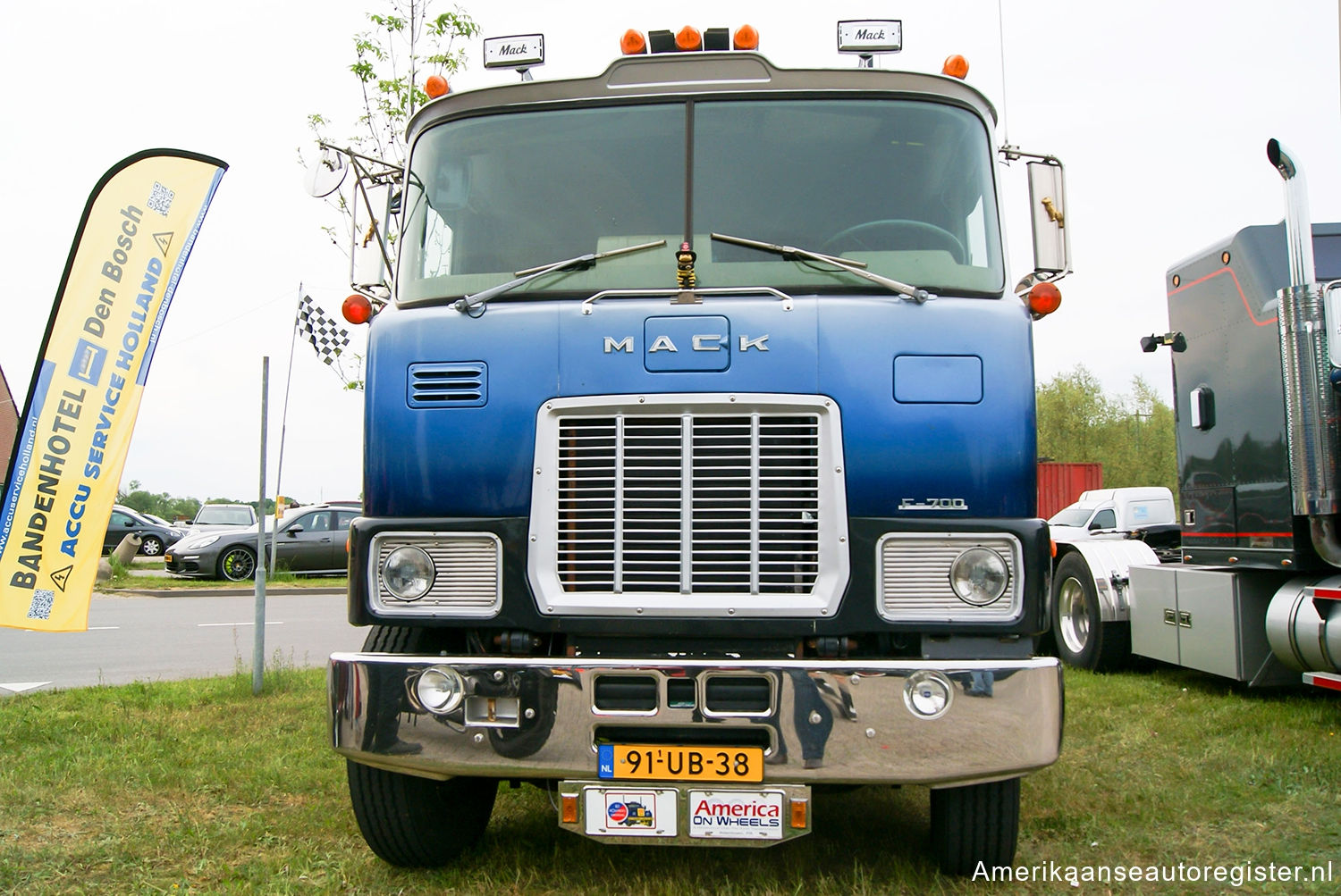 Vrachtwagens Mack F Series uit 1980